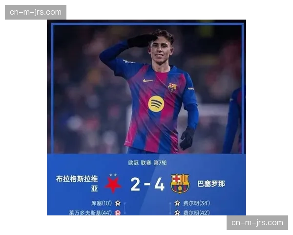 巴萨肋部渗透进球占比提升 较上赛季增长十二个百分点